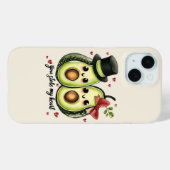 かわいいラブなデザインのスマホケース Case-Mate iPhoneケース (裏面 (横))