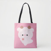 かわいいラブコウ トートバッグ (正面)