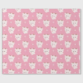 かわいいラブコウ ラッピングペーパー (フラット)