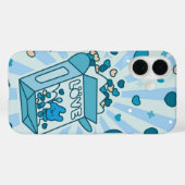 かわいいラブシリアルボックス Case-Mate iPhoneケース (裏面 (横))