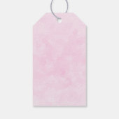 かわいいラブトラック運のバレンタインデー ギフトタグ (裏面)