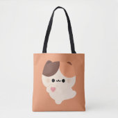 かわいいラブトーチネコ トートバッグ (正面)