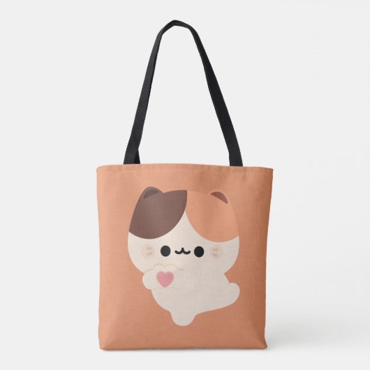 かわいいラブトーチネコ トートバッグ (裏面)