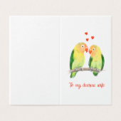 かわいいラブバード (外部フラット)