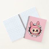 かわいいラブブ ノートブック (内部)