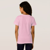 かわいいラブベアユニセックスTシャツ Tシャツ (裏面フル)