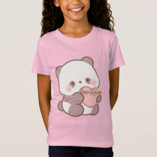 かわいいラブベアユニセックスTシャツ Tシャツ