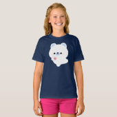 かわいいラブポーラーベア Tシャツ (正面フル)