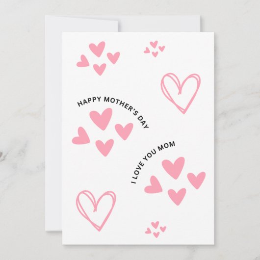 かわいいラブマザーズデイカード シーズンカード (正面)