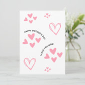 かわいいラブマザーズデイカード シーズンカード (スタンド正面)