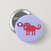 かわいいラブモンスター 缶バッジ (正面&裏面)