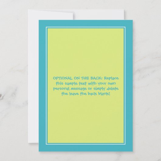 かわいいラブユーパパコラージュ写真の父のデイカード 案内状 (裏面)