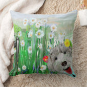 かわいいラブラドーおもしろいルデイジー装飾用クッション クッション (ブランケット)