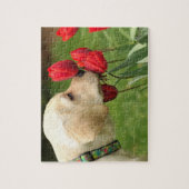 かわいいラブラドールパピーパズル ジグソーパズル (縦)