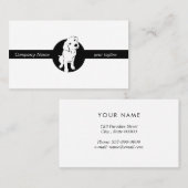 かわいいラブラドールパピー 名刺 (正面/裏面)