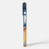 かわいいラブラドールレトリエバーステンドグラスムーン&スターズ Case-Mate iPhoneケース (裏面 / 左)