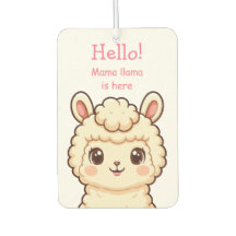 かわいいラマのイラストデザイン