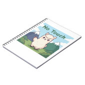 かわいいラマ ノートブック (左側)