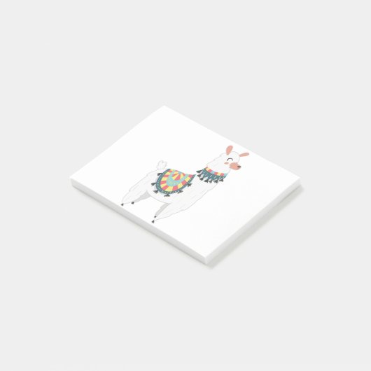 かわいいラマ ポストイット (アングル)