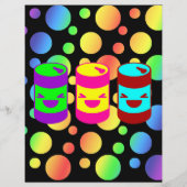 かわいいラムネRaveカスタムフライヤー チラシ (裏面)