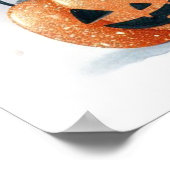 かわいいラメの幽霊 ポスター (角)