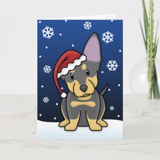 かわいいランカシアヒーラークリスマスカード シーズンカード (正面)