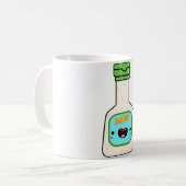 かわいいランチドレッシング コーヒーマグカップ (正面左)