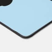 かわいいランニングイラストレーションのシェトランドポニー デスクマット (コーナー)