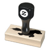 かわいいランニングイラストレーションのシェトランドポニー ラバースタンプ (スタンプ)