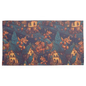 かわいいランニング人狼のまわりにズa村 枕カバー (正面右)