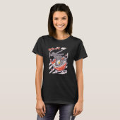 かわいいラーメンの模型 Tシャツ (正面フル)