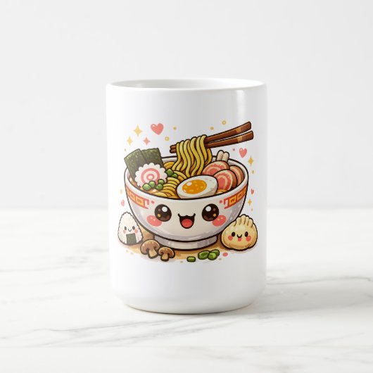 かわいいラーメンマグカップ コーヒーマグカップ (中央)