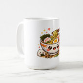 かわいいラーメンマグカップ コーヒーマグカップ (正面左)