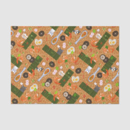 かわいいラーメン猫 薄葉紙