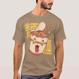 かわいいラーメン – レトロ日本の麺スープ Tシャツ
