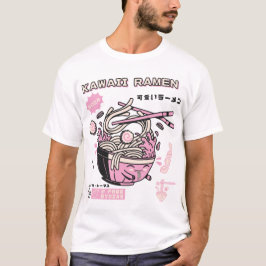 かわいいラーメン Tシャツ
