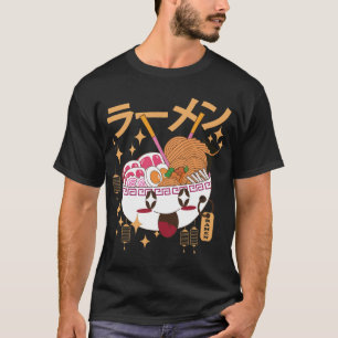 かわいいラーメン Tシャツ
