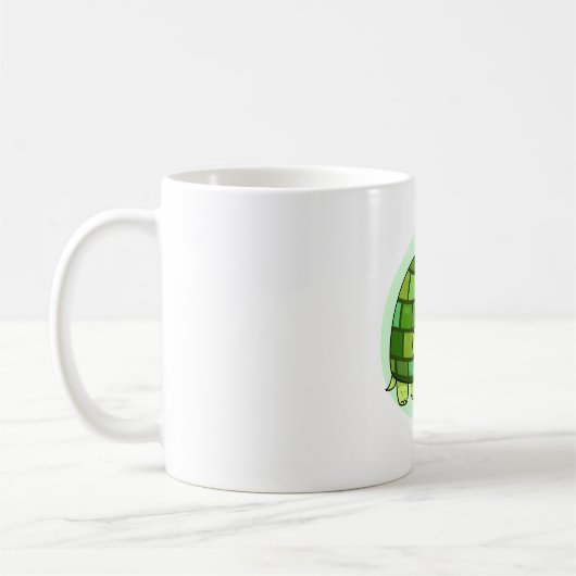 かわいいリクガメ コーヒーマグカップ (左)