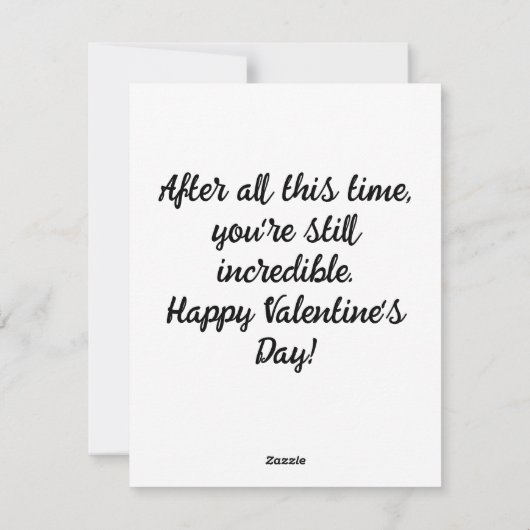 かわいいリスとハート シーズンカード (裏面)