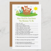 かわいいリスどのように良い知っているベビーショールゲーム (正面/裏面)