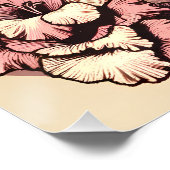 かわいいリスのアート自然愛好家フローラリス ポスター (コーナー)