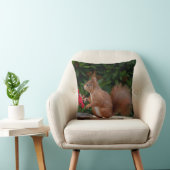 かわいいリスのカスタムの装飾用クッション クッション (椅子)