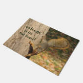 かわいいリスの精神病院 ドアマット (アングル)