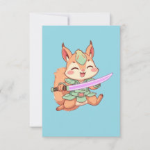 かわいいリス侍