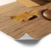 かわいいリス先生　２０２６年度　退職ポスター ポスター (角)