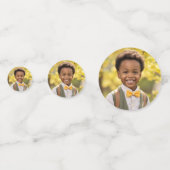 かわいいリス幼稚園の卒業表 コンフェッティ (正面)