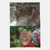 かわいいリス キッチンタオル (縦)