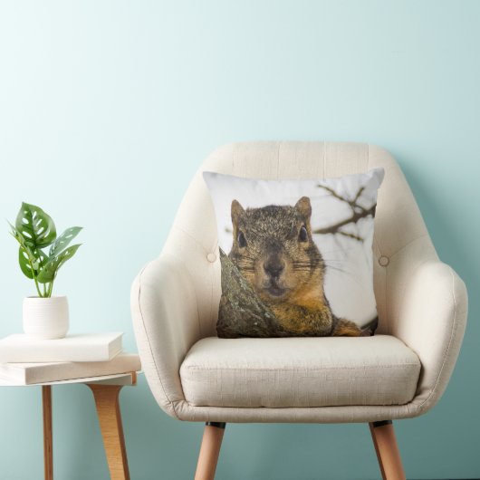 かわいいリス クッション (椅子)