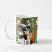 かわいいリス コーヒーマグカップ (左)