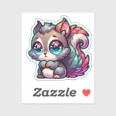 かわいいリス シール (シート)